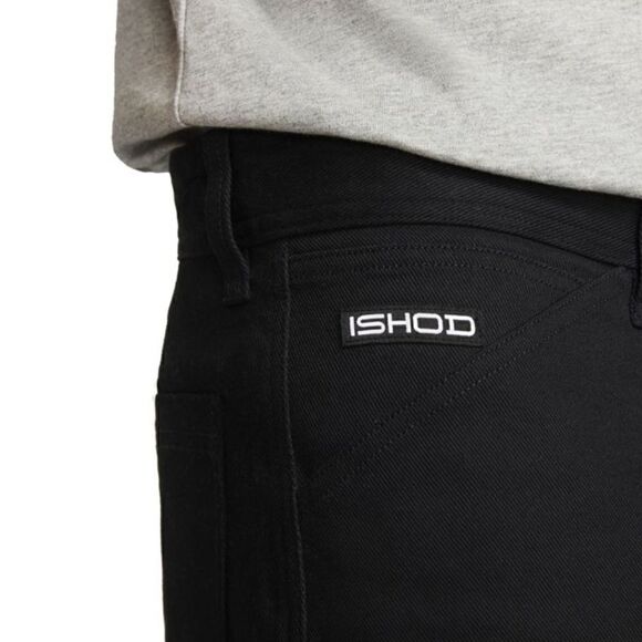 Nike SB ISHOD Skateboarding Pants Men's S 28 Reinforced Denim Fabric Black New - Picture 9 of 10